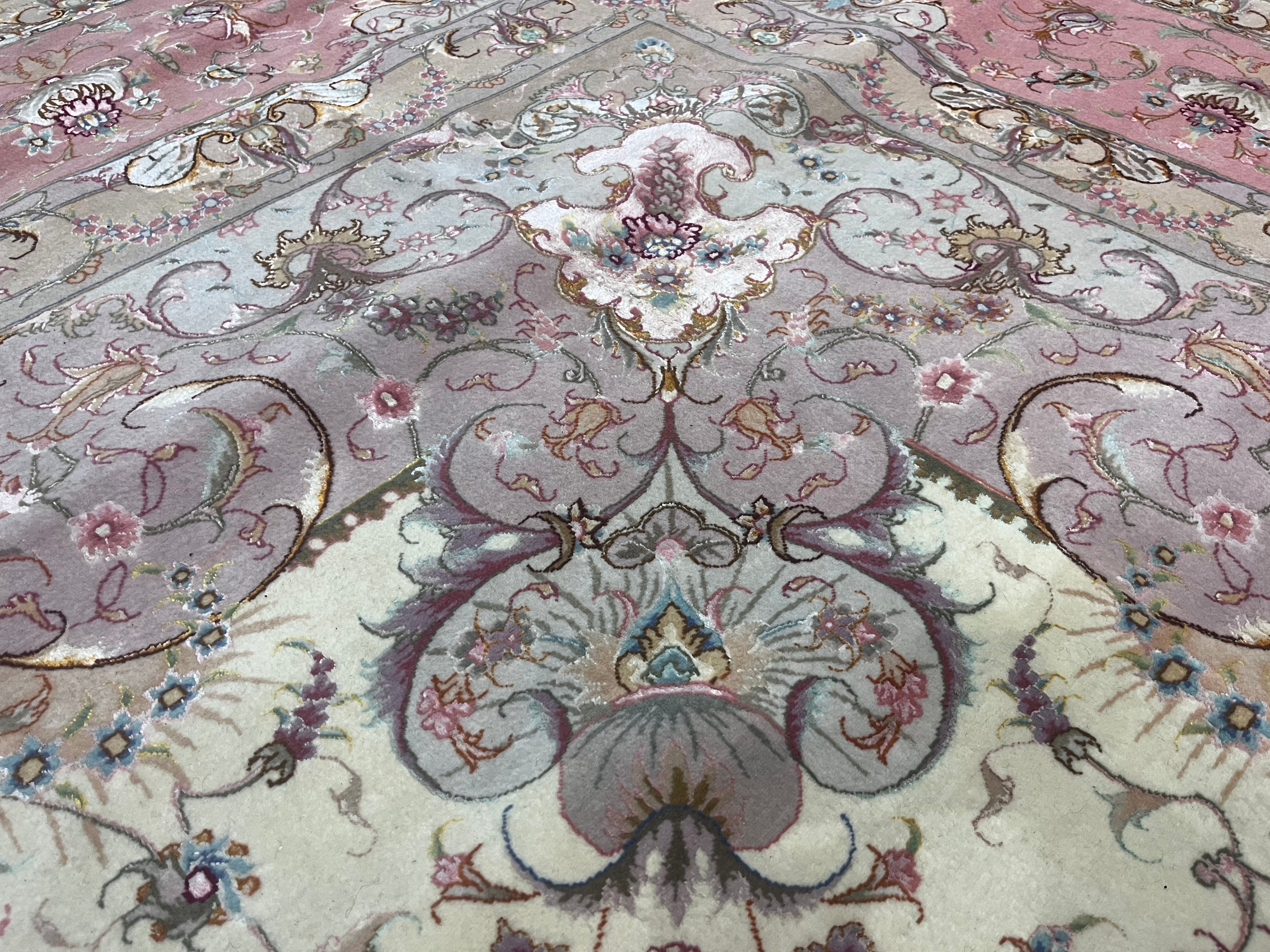 Extremely Fine  Tabriz 11' 4" x 16' 8''