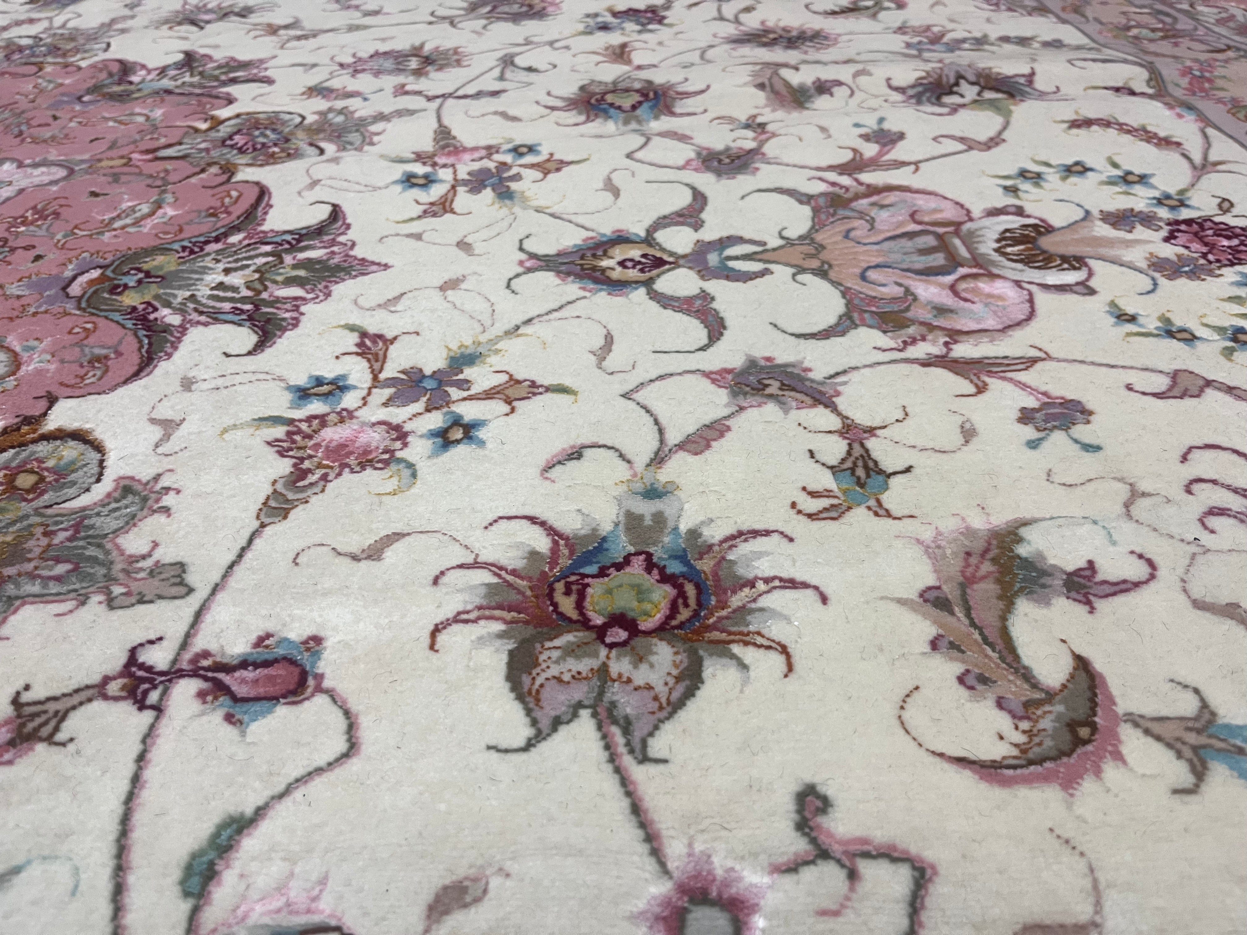 Extremely Fine  Tabriz 11' 4" x 16' 8''