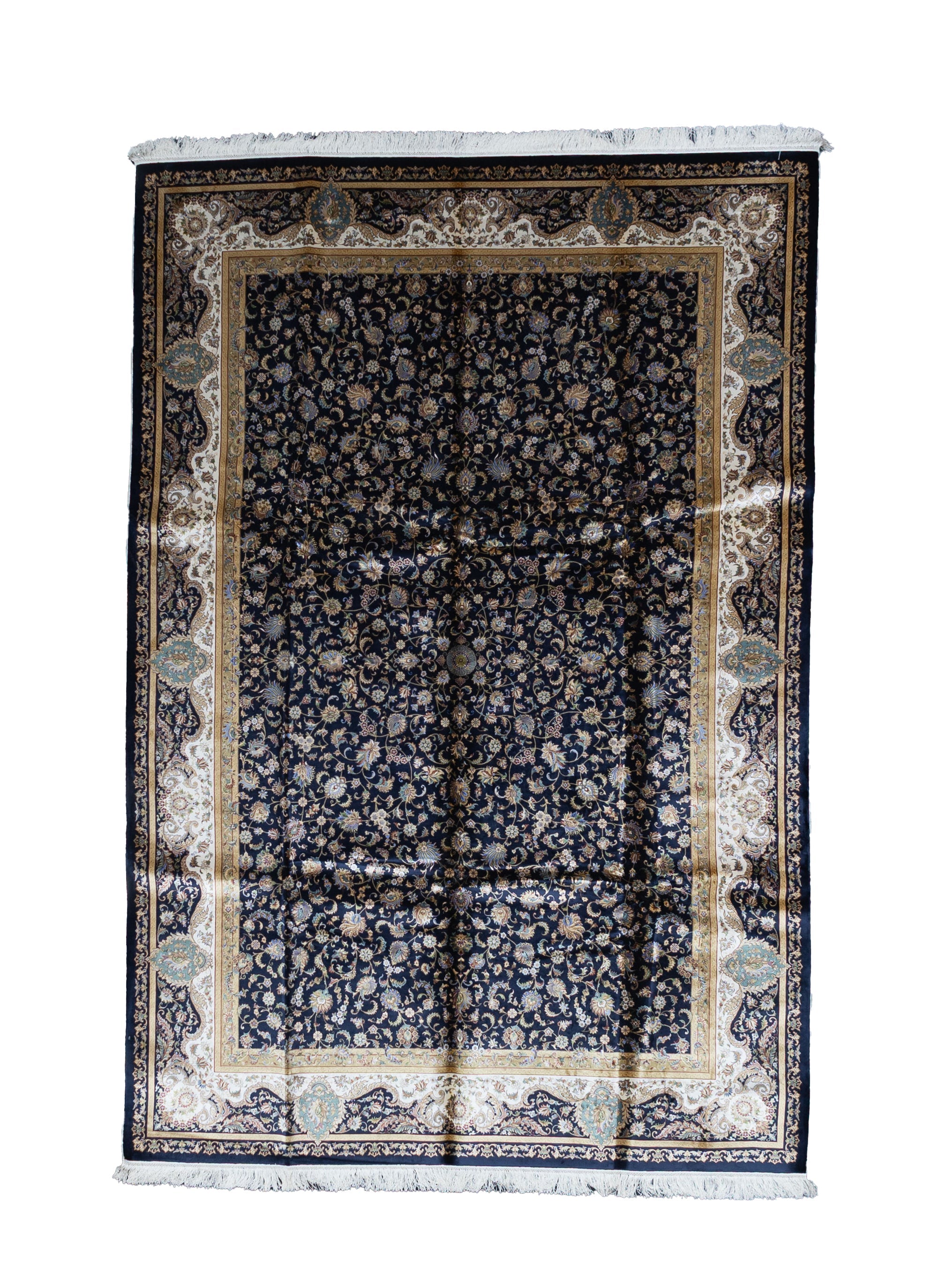 Modern Silk Design Rug 6'4'' x 9'7''