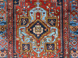 Fine Antique Heriz Wool Rug 3' 9'' x 5' 7''
