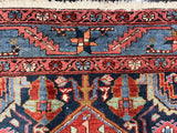 Fine Antique Heriz Wool Rug 3' 9'' x 5' 7''