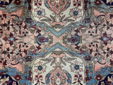 Fine Antique Farahan Sarouk Wool Rug 4'3" x 6' 7"