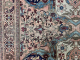 Fine Antique Farahan Sarouk Wool Rug 4'3" x 6' 7"