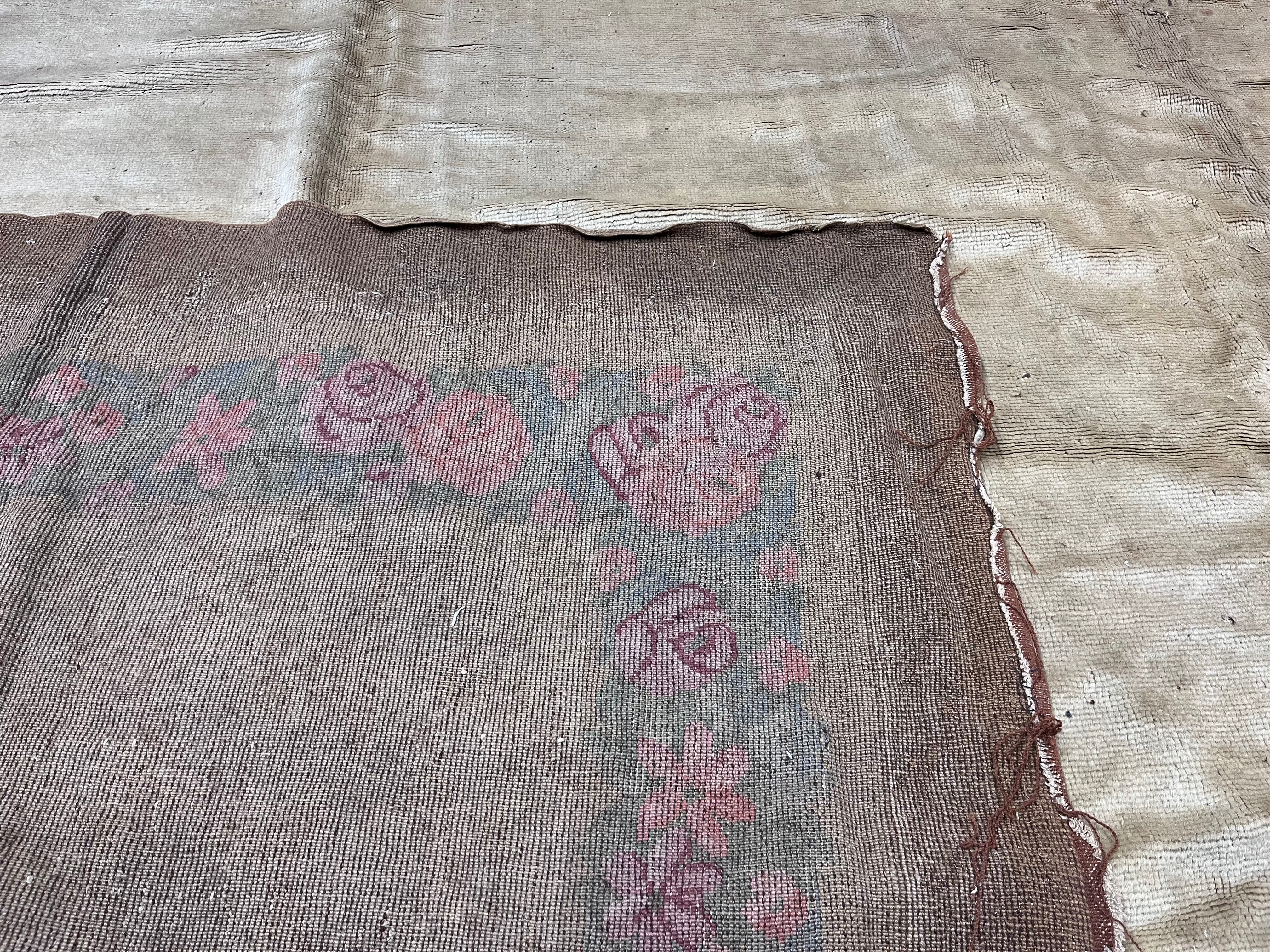 Antique Austrian Savonnerie Rug 11' 8" x 15' 10"