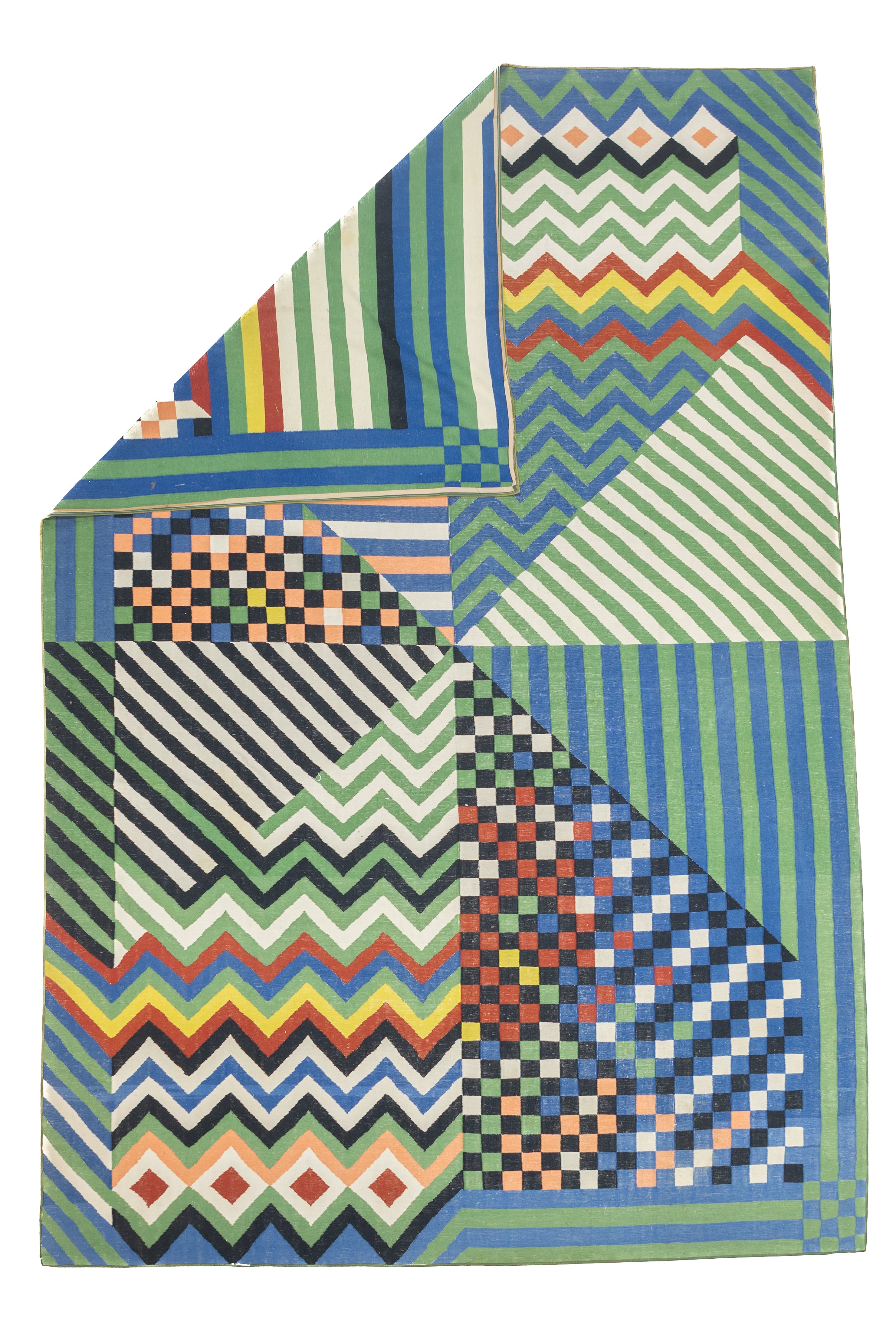 Fine Vintage Swedish Kilim Rug 10' 10'' x 16' 6''