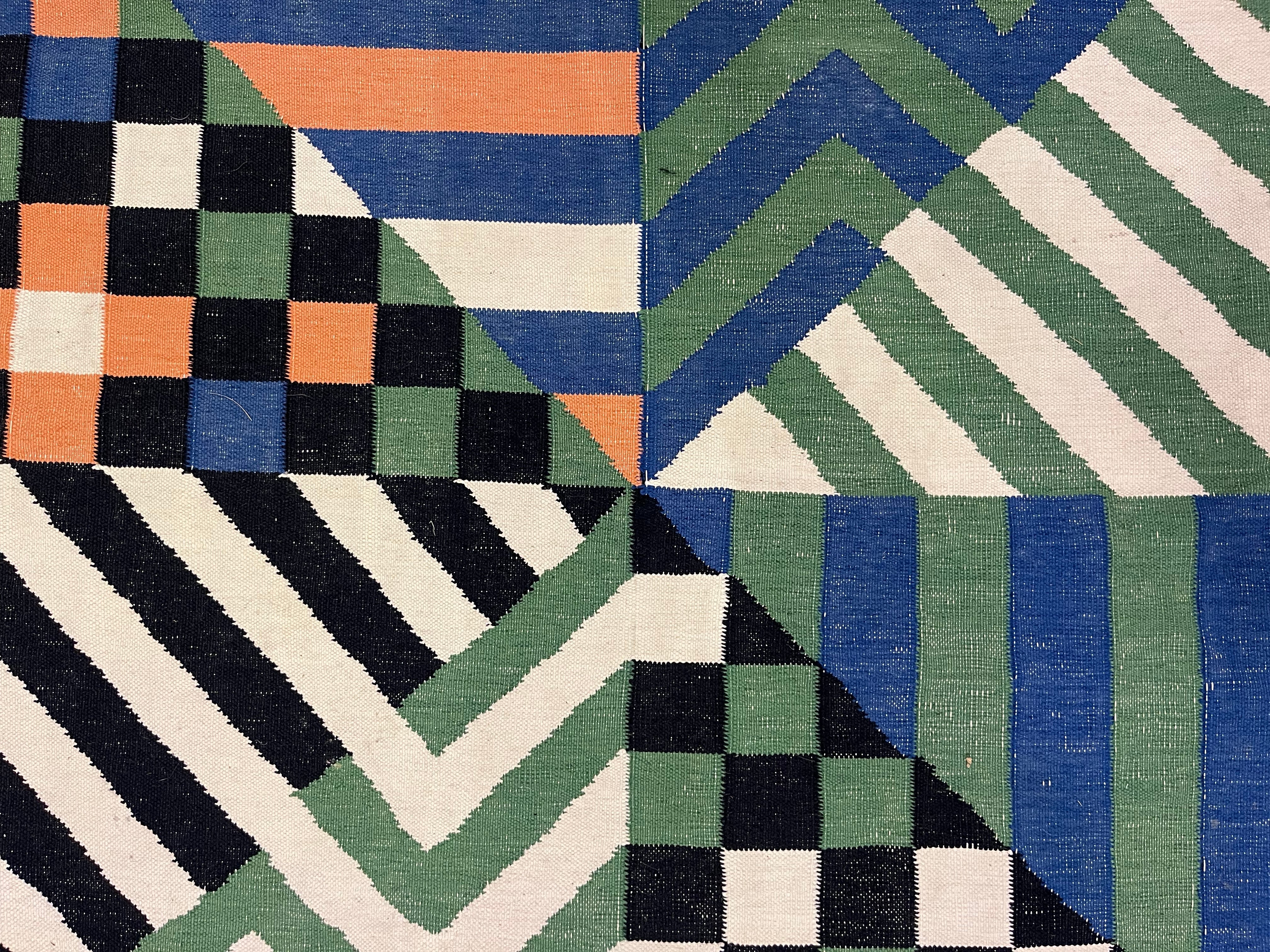 Fine Vintage Swedish Kilim Rug 10' 10'' x 16' 6''