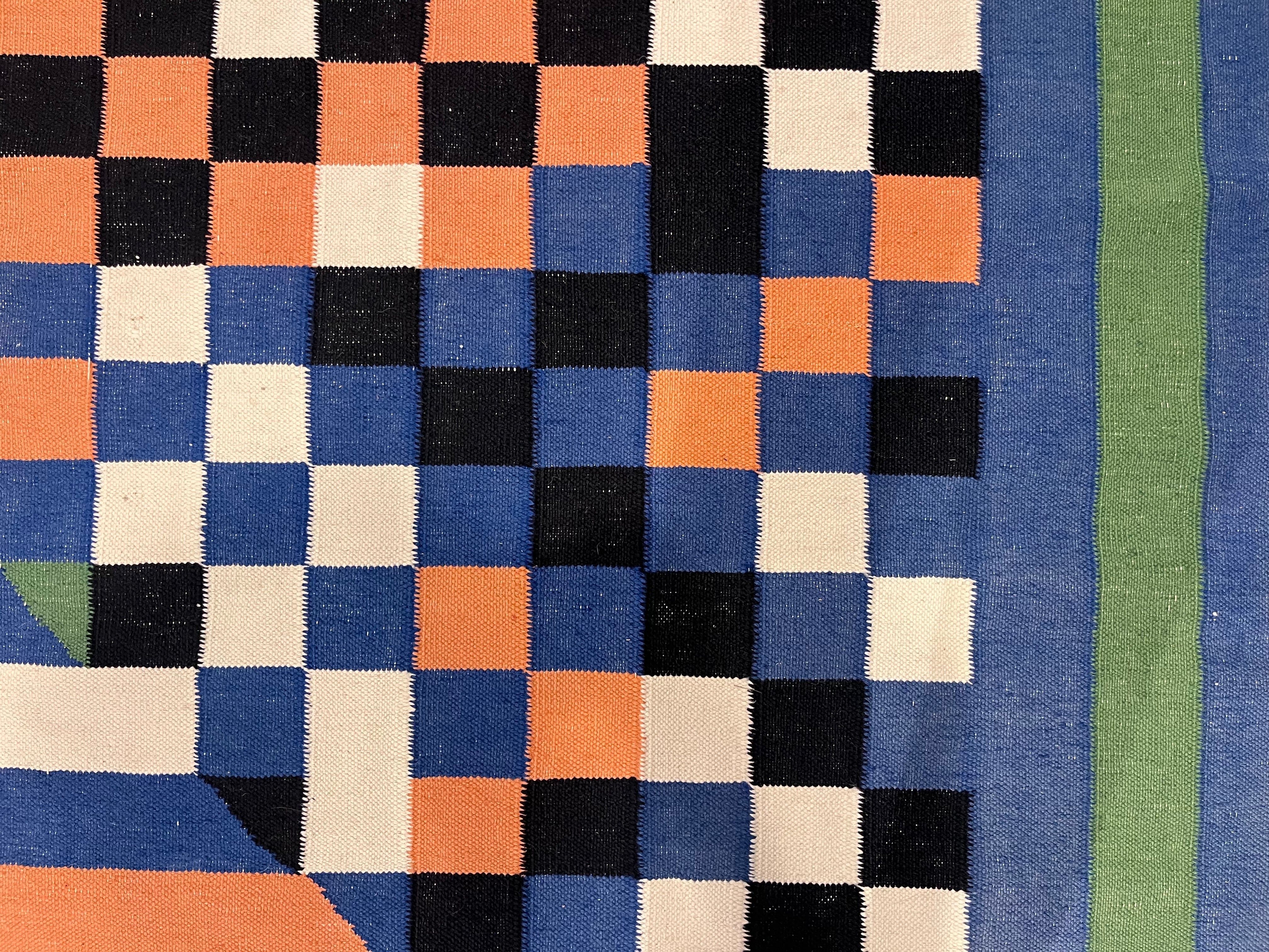 Fine Vintage Swedish Kilim Rug 10' 10'' x 16' 6''