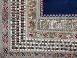 Fine Antique Turkish Giordez Wool Rug 4'1" x 5' 8"