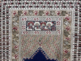 Fine Antique Turkish Giordez Wool Rug 4'1" x 5' 8"