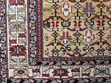 Fine Antique Caucasian Kuba Rug 4' 0" x 5' 8''
