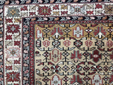 Fine Antique Caucasian Kuba Rug 4' 0" x 5' 8''