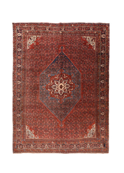 Antique  Bidjar Rug 9'1'' x 12'10''