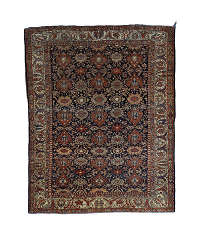 Fine Antique Farahan Sarouk Wool Rug 7'0