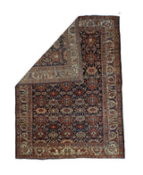 Fine Antique Farahan Sarouk Wool Rug 7'0" x 9' 6''