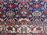Fine Antique Farahan Sarouk Wool Rug 7'0" x 9' 6''