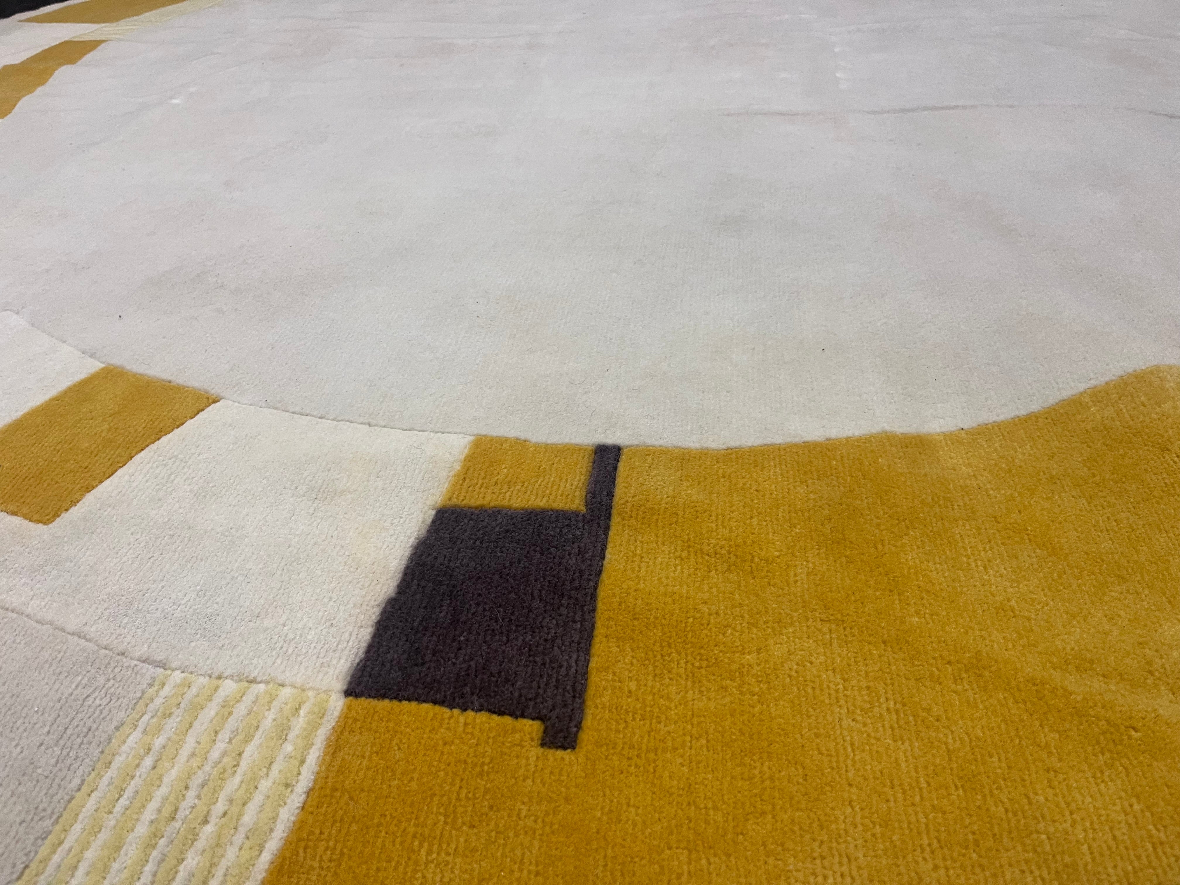 Contemporary Turkish Wool Rug 7'10" x 7' 10''