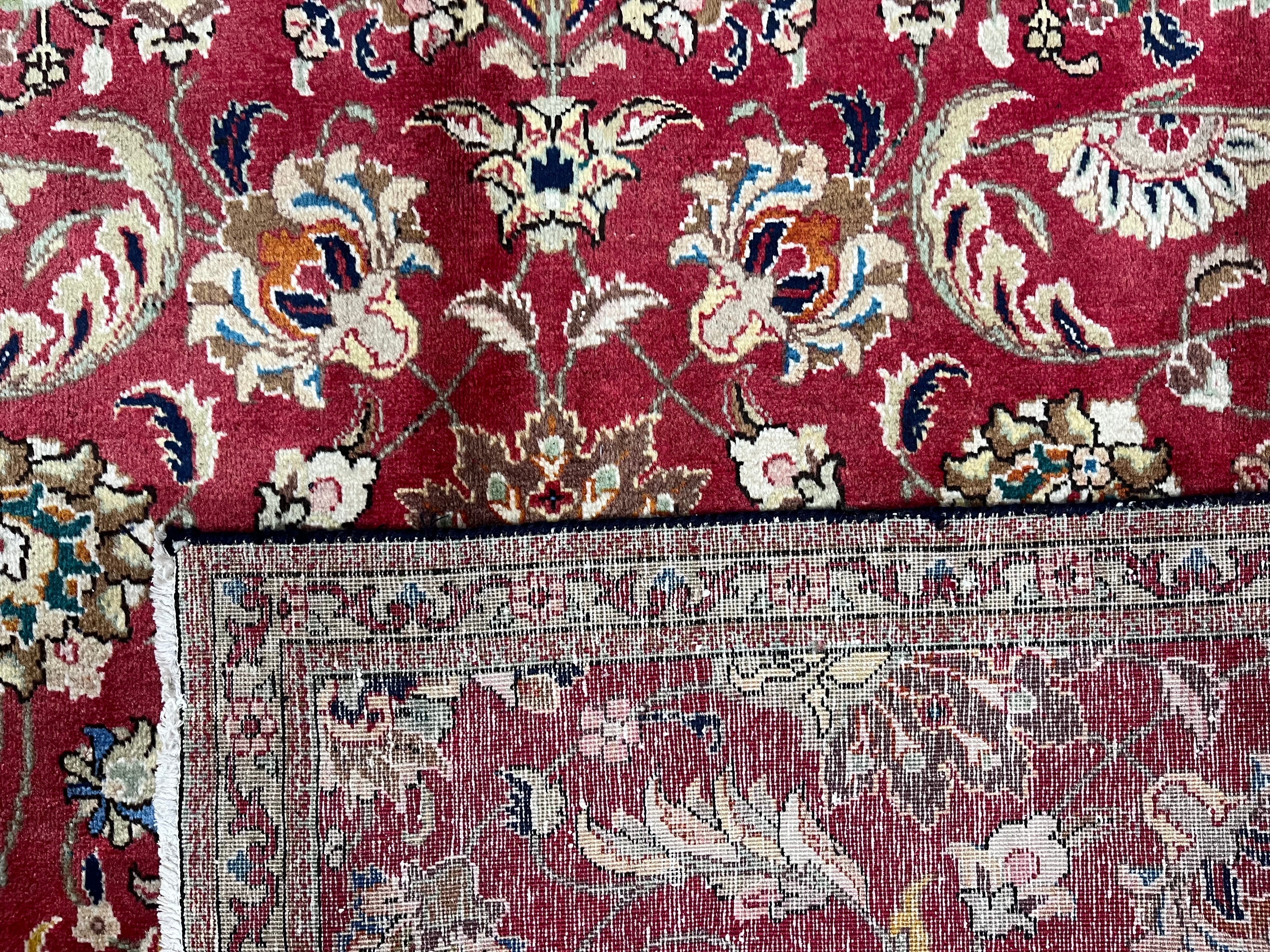 Vintage PAK Tabriz Rug 8' 0" x 10"0"