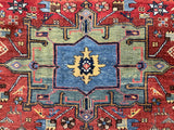Fine Antique  Heriz Rug 4'10" x 6' 10''