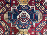 Antique Caucasian Sumak Rug 5' 8'' x 9' 10''