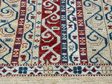 Fine Vintage Persian Gabbeh Wool Rug 5'3" x 6' 10''