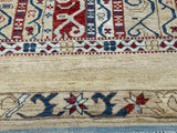 Fine Vintage Persian Gabbeh Wool Rug 5'3" x 6' 10''