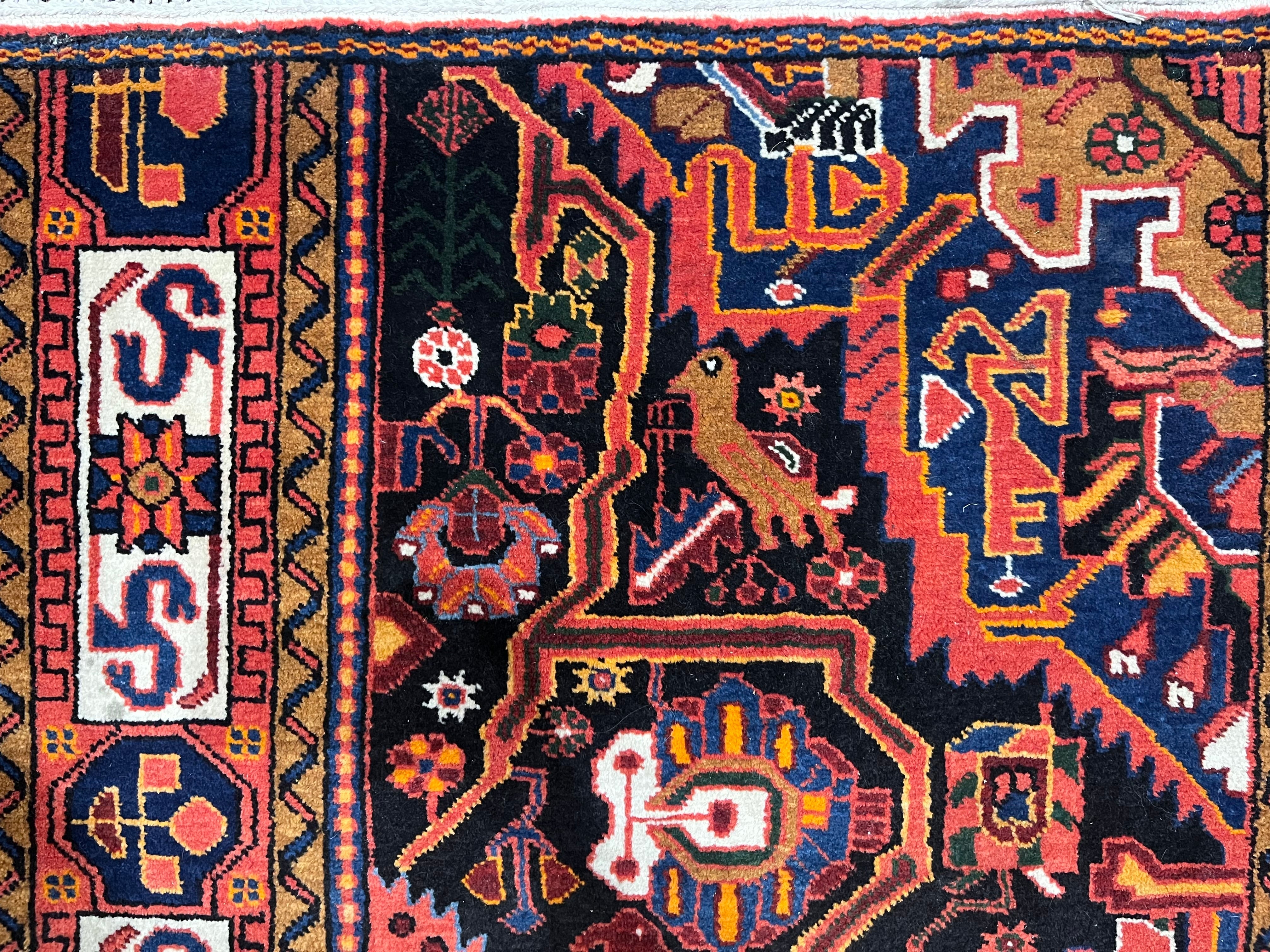 Vintage Malayer Rug 3'0" x 5' 0"