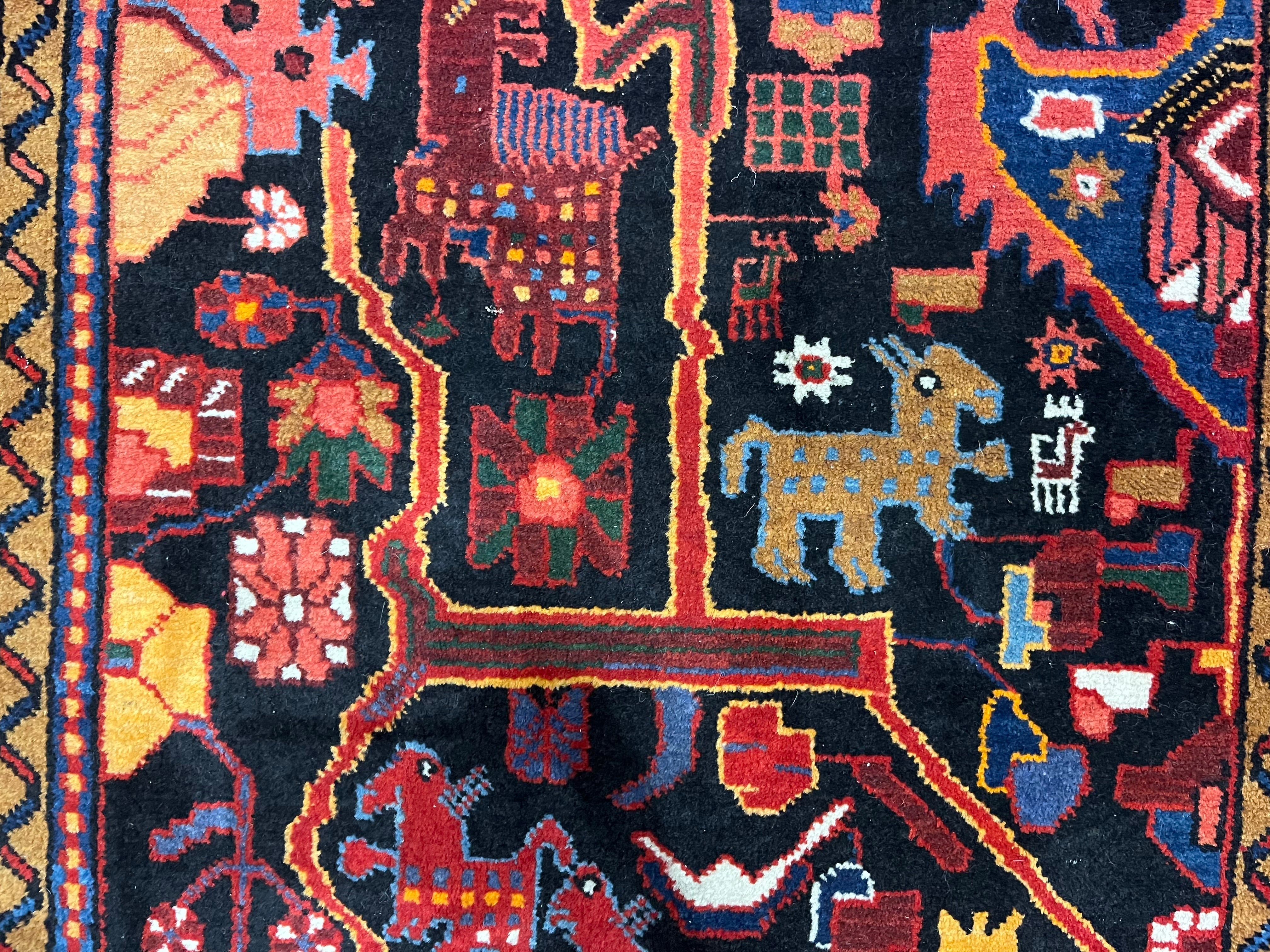 Vintage Malayer Rug 3'0" x 5' 0"