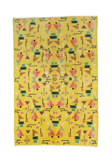 Fine Vintage European Art Deco Wool Rug 6' 5" x 9' 11"