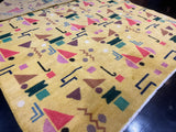 Fine Vintage European Art Deco Wool Rug 6' 5" x 9' 11"