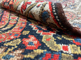 Fine Antique Northwest Wool on Wool Short Rug 3'5" x 8' 8''