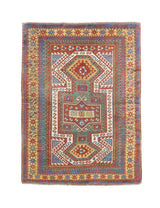 Fine Antique Caucasian Sevan Kazak Rug 5' 5'' x 7' 9''