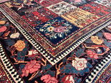 Fine Antique Bakhtiari Rug 10' 11'' x 11' 3''