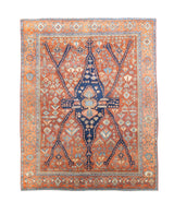 Fine Antique Heriz Serapi Rug 8' 2'' x 10' 4''