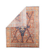 Fine Antique Heriz Serapi Rug 8' 2'' x 10' 4''