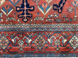Fine Antique Heriz Serapi Rug 8' 2'' x 10' 4''