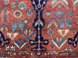 Fine Antique Heriz Serapi Rug 8' 2'' x 10' 4''
