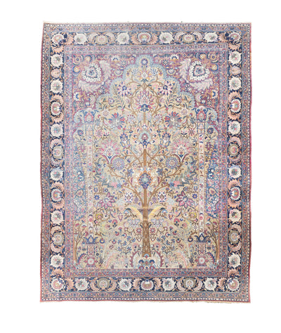 Fine Antique  Tehran Rug 9' 11'' x 13' 6''