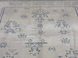 Fine Vintage Moroccan Wool Rug 6' 11'' x 10' 0"
