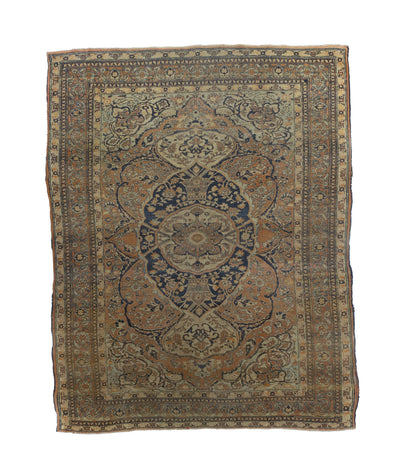 Fine Antique  Khorasan Rug 6' 1'' x 7' 9''