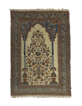 Fine Antique Haji Jalili Tabriz Rug 4' 6" x 6' 4"