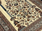 Fine Antique Haji Jalili Tabriz Rug 4' 6" x 6' 4"