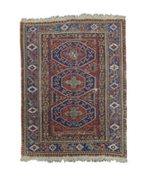Fine Antique Caucasian Sumak Rug 6' 10'' x 9' 5''