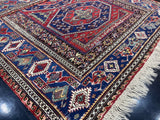 Fine Antique Caucasian Sumak Rug 6' 10'' x 9' 5''