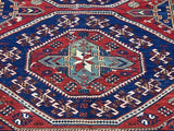 Fine Antique Caucasian Sumak Rug 6' 10'' x 9' 5''