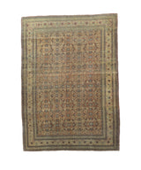 Fine Antique  Haji Jalili Tabriz Rug 6' 7'' x 9' 2''