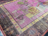Fine Antique Silk Rug 5' 7'' x 7' 9''