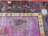 Fine Antique Silk Rug 5' 7'' x 7' 9''