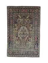 Fine Antique Persian Tehran Rug 4' 9" x 7' 4''
