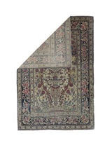Fine Antique Persian Tehran Rug 4' 9" x 7' 4''