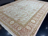 Fine Vintage Oushak Rug 8' 0" x 10' 0"